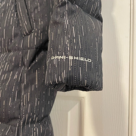 Columbia Long Down Puffer Coat Omni-Shield Water Resistant Women’s Small - Picture 5 of 6